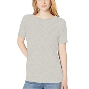 Daily Ritual cotton crew neck gray tee, NWT large